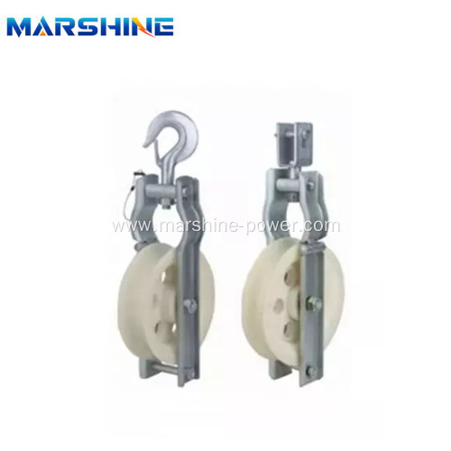 Nylon Rope Pulley Wheel Single Pulley Block